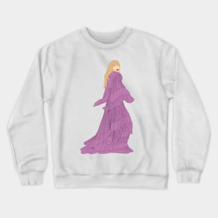 Eras Folklore Purple Dress Crewneck Sweatshirt